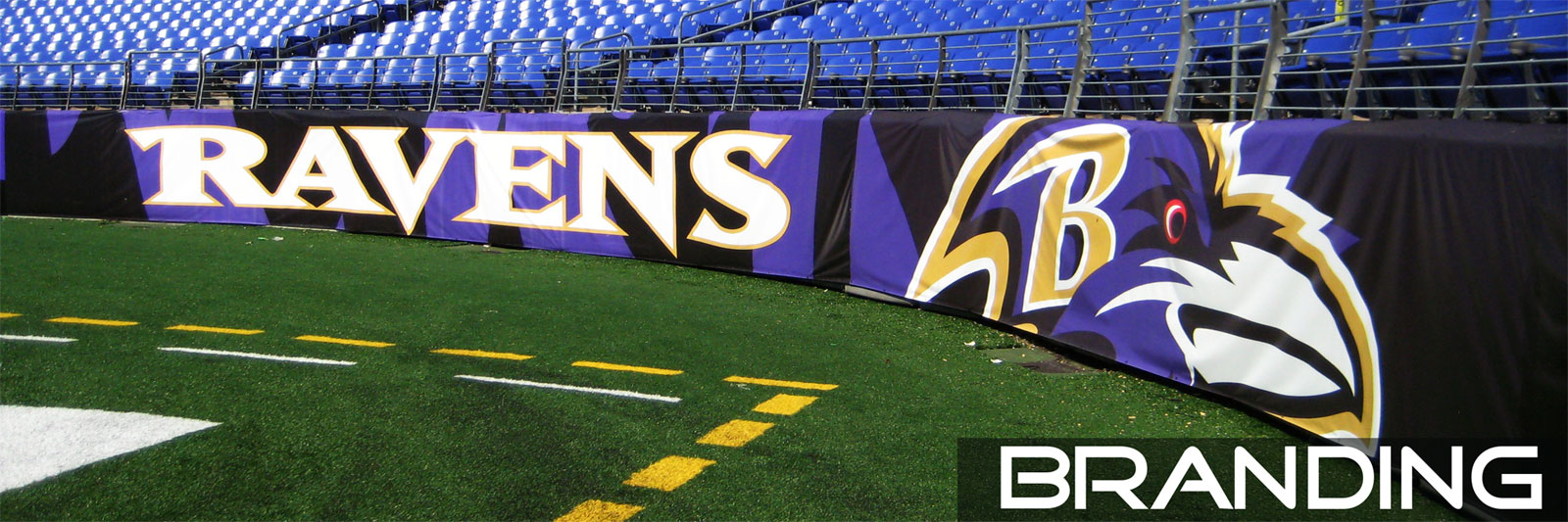 Baltimore Ravens Branding Banner